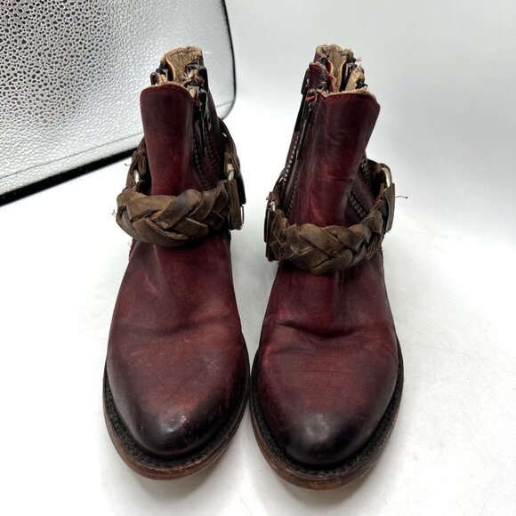 Freebird by Steven Clash Leather Ankle Boot Size 6 - Picture 3 of 13